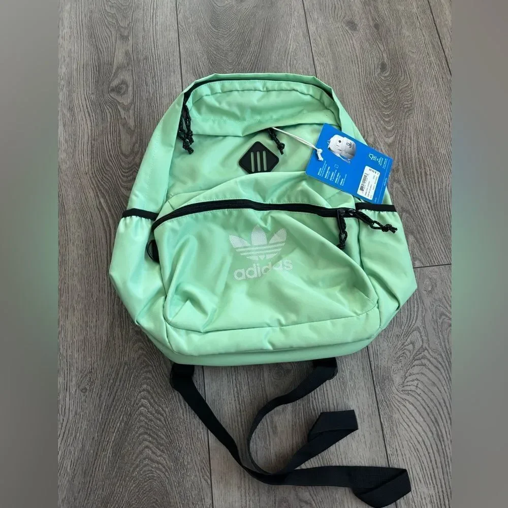 Adidas Mint Green Backpack NWT